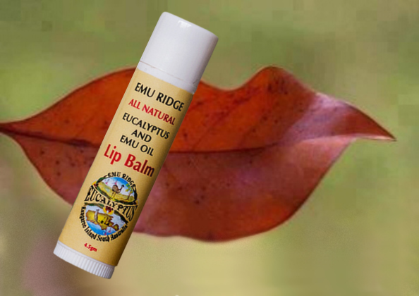 All Natural Organic Lip Balm, Emu Ridge Eucalyptus oil Kangaroo Island
