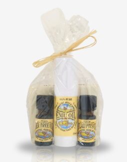 gift pack eucalyptus (10ml), emu (30ml) & tea tree oil (10ml)