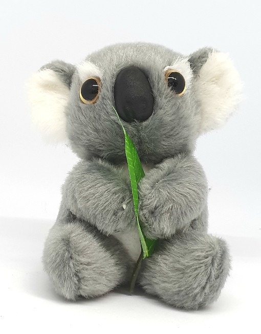 Koala toy, Emu Ridge Eucalyptus oil Kangaroo Island