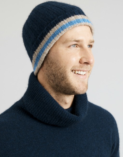 willoughby stripe beanie military hay provence blue 510x652