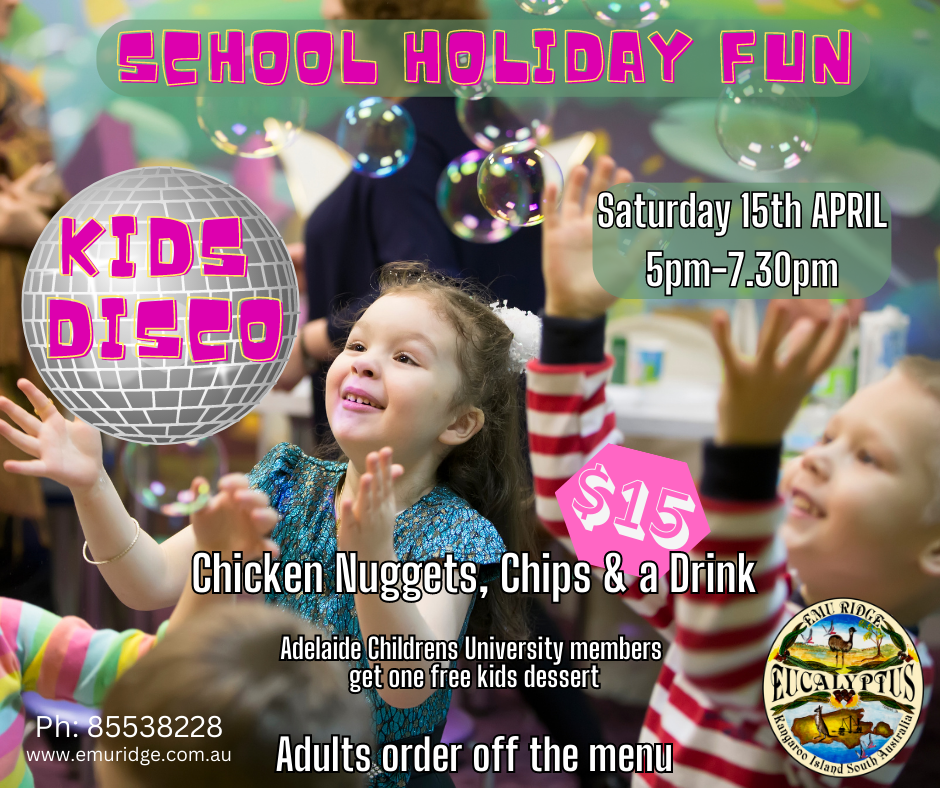 KIDS DISCO AND DINNER