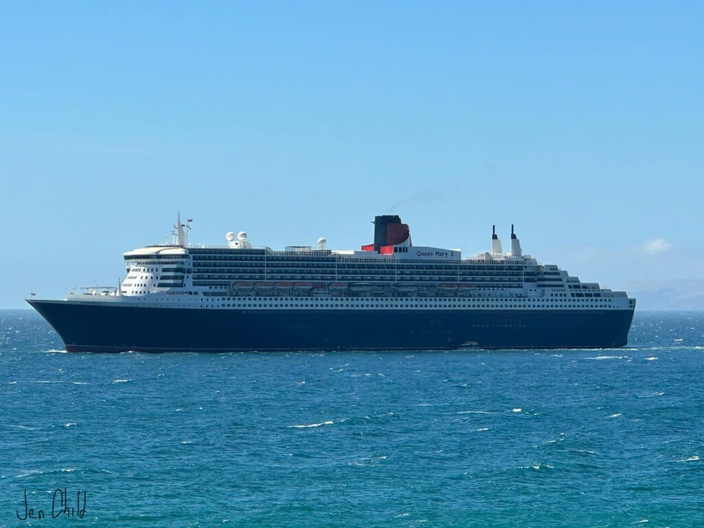 jen child queen mary 2 2023 2